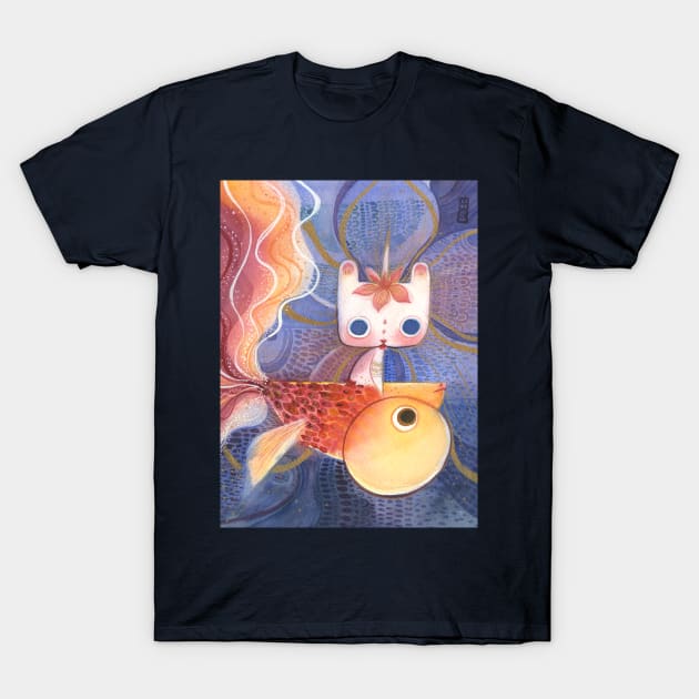 Goldfish T-Shirt by Alina Chau